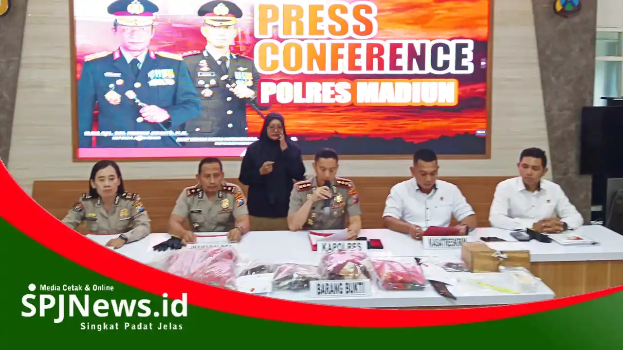 Polres Madiun Ungkap Pembunuhan Sundari alias Mak Santi Pemilik Warung Di Saradan